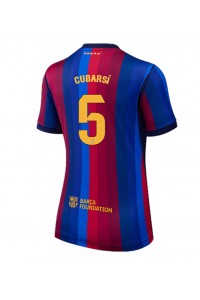 Barcelona Pau Cubarsi #5 Jalkapallovaatteet Naisten Kotipaita 2026-27 Lyhythihainen